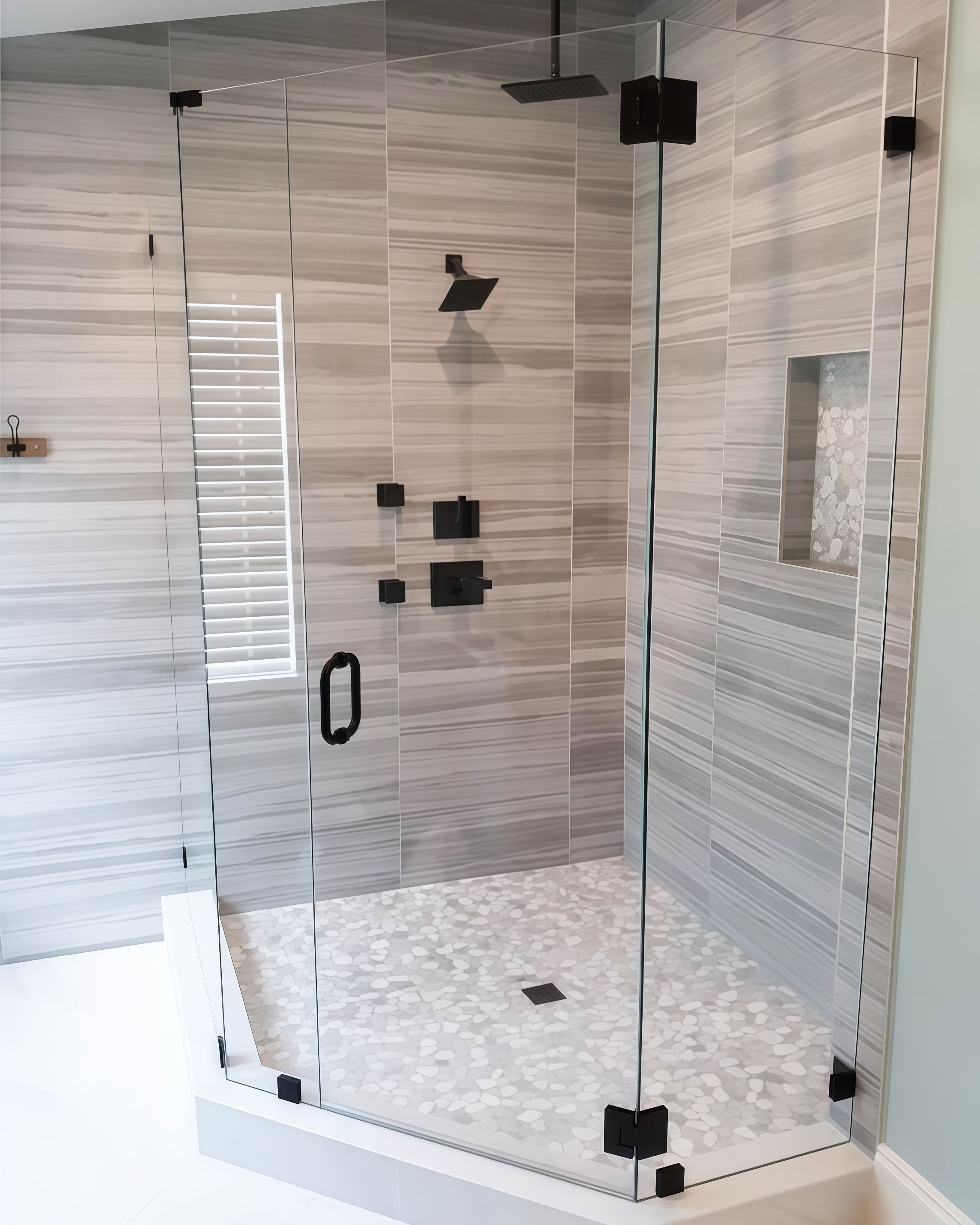 Bathroom Glass Clip-3